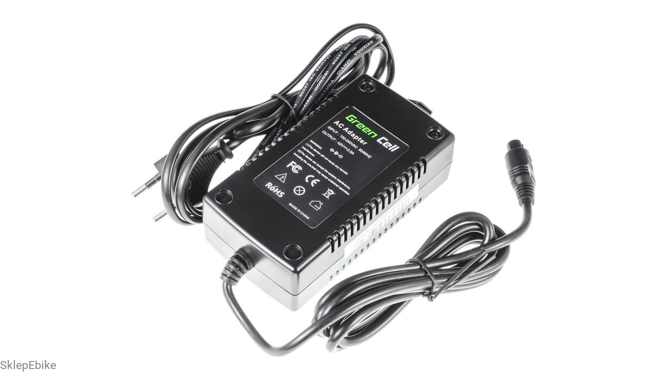 ŁADOWARKA Green Cell 3PIN - 36V 2A