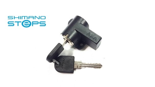 zamek axa shimano steps na bagaznik