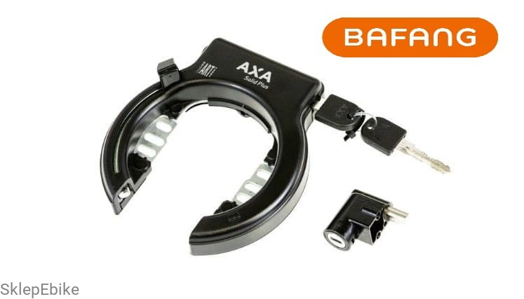 Zamek Axa + Blokada Solid Plus do Bafang 