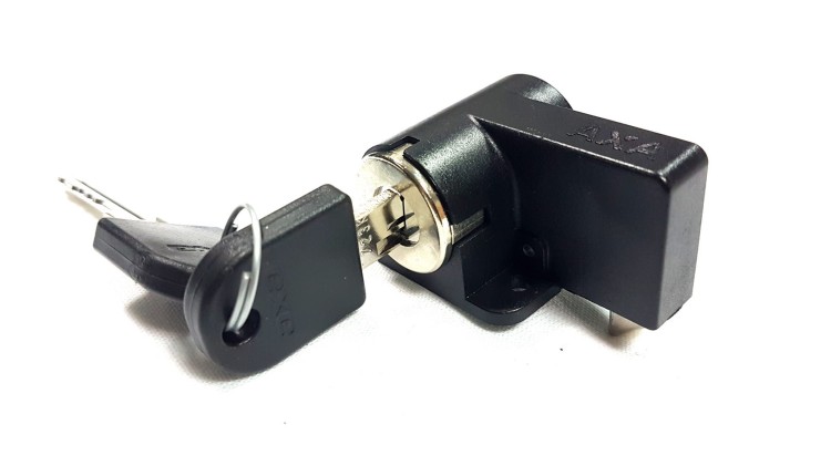 zamek axa z blokada defender dla shimano steps