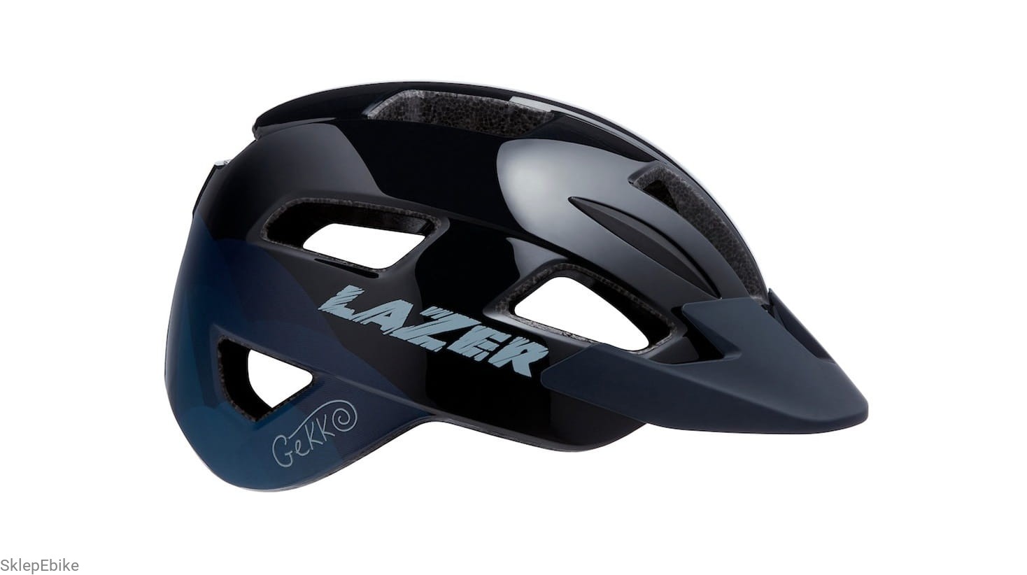 KASK LAZER - GEKKO (dark blue) 50-56cm - KIDS