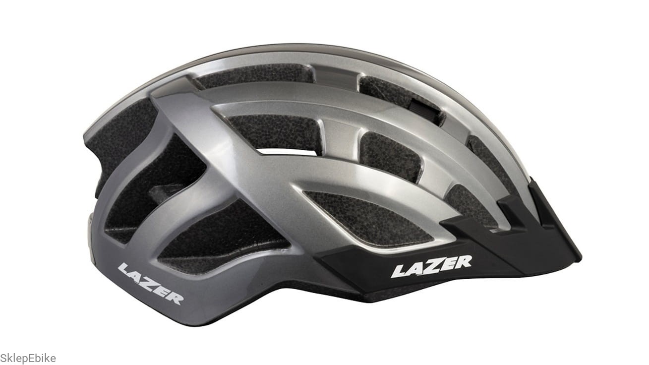 Kask LAZER - Compact ( titan) 54-61cm unisize