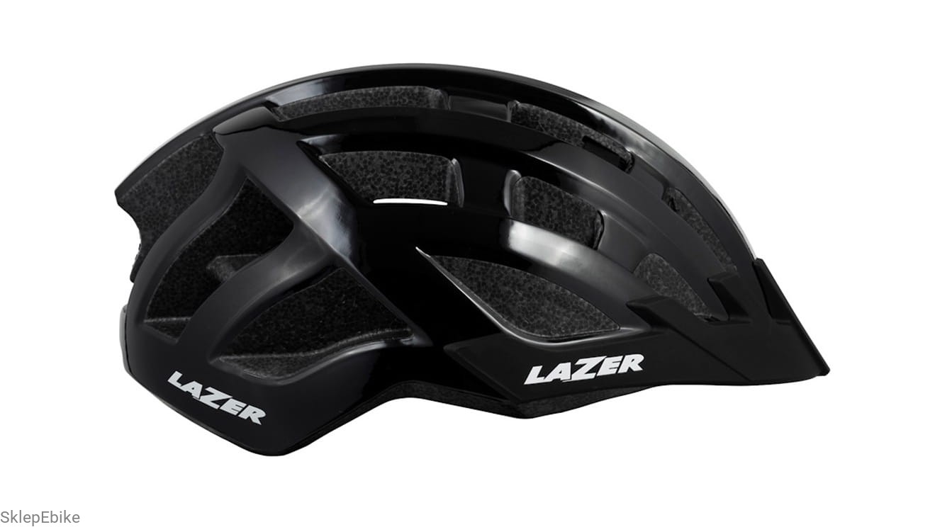 KASK LAZER - COMPACT( black) 54-61cm unisize