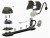 Kompletny uchwyt baterii Bosch Dual Bater