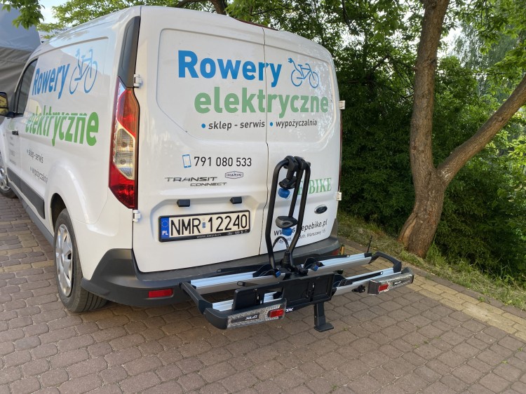 XLC PLATFORMA AZURA NA DWA ROWERY ELEKTRYCZNE XTRA LED VC-C05