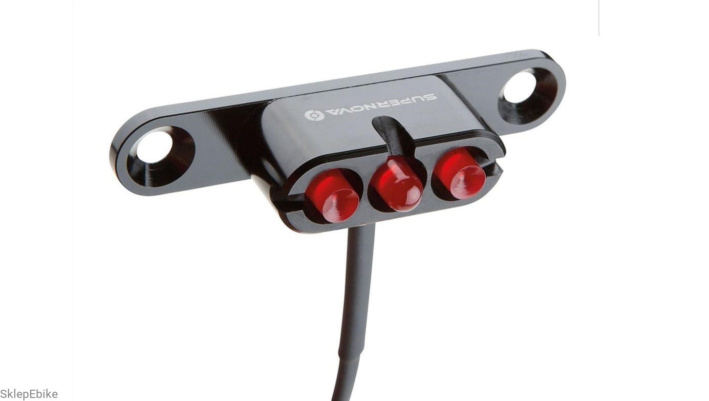Lampka tylna SUPERNOVA E3 Tail Light 2 FR - 12v - kabel od dołu