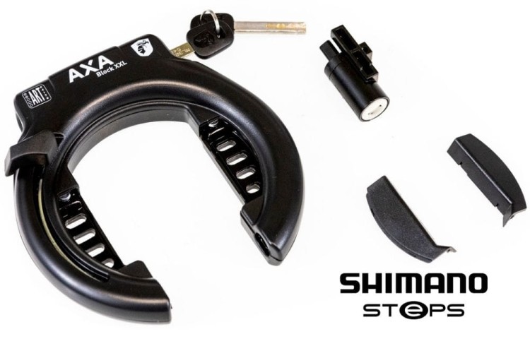 zamek axa z blokada xxl shimano steps intube