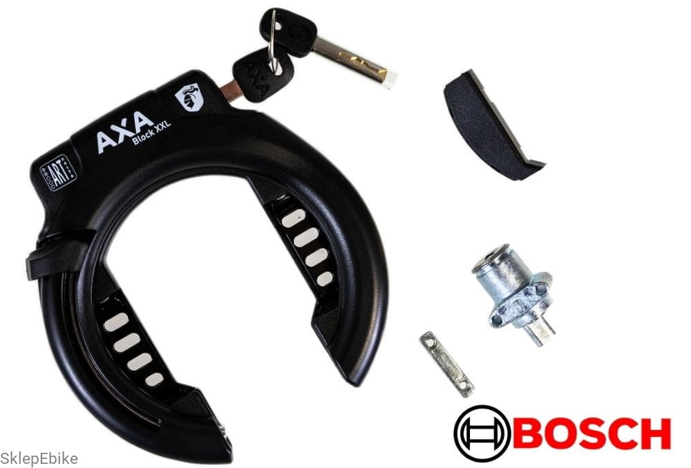 Zamek AXA + Blokada XXL - BOSCH Gen. 2,3,4 