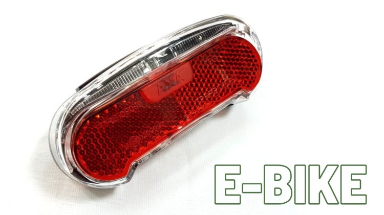 LAMPA AXA TYŁ RIFF do roweru elektrycznego