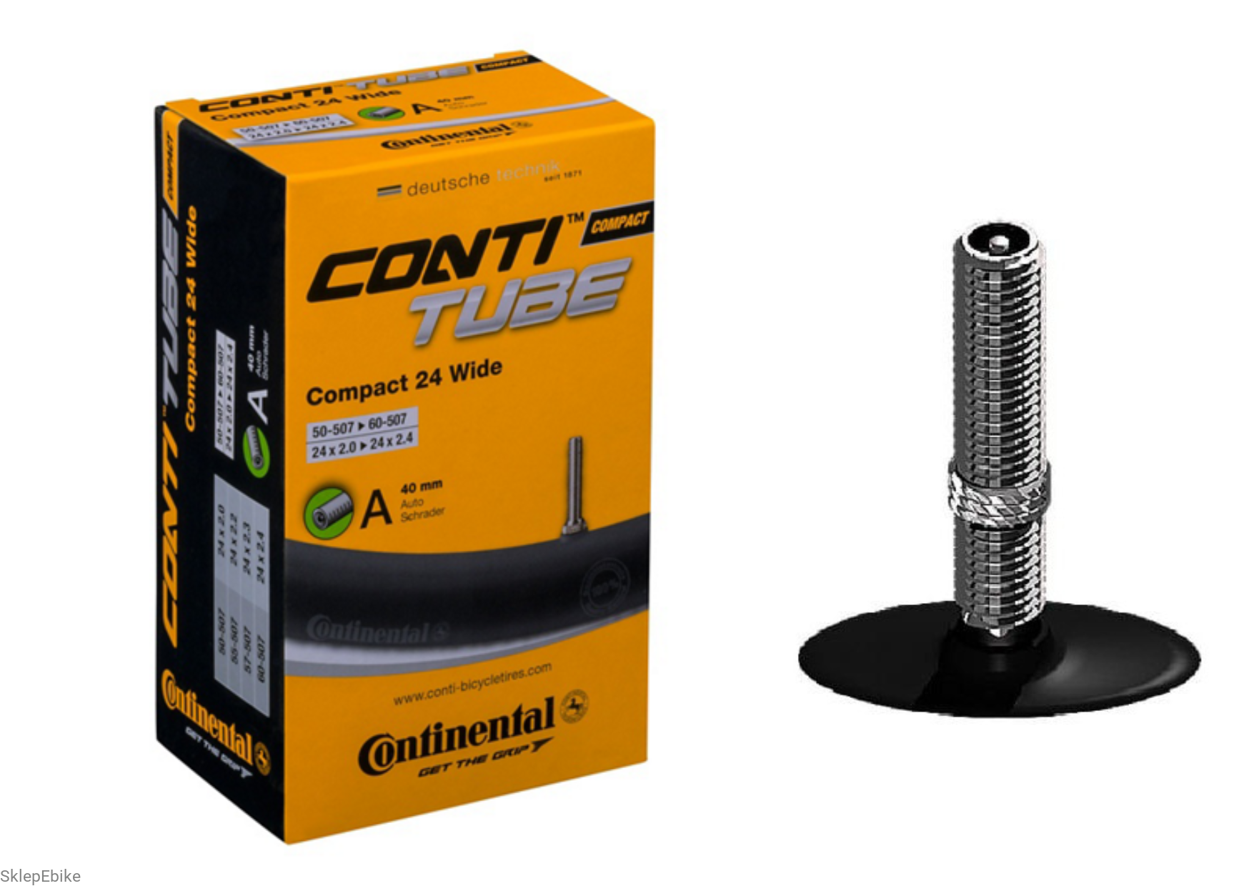 DĘTKA CONTINENTAL Copact 24 szeroka Auto 40mm