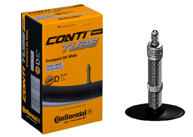 DĘTKA CONTINENTAL Copact 24 szeroka Dunlop 40mm