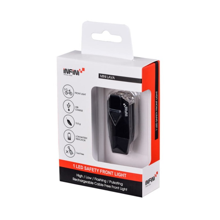 Infini Lampka na kask Mini Lava I-261W