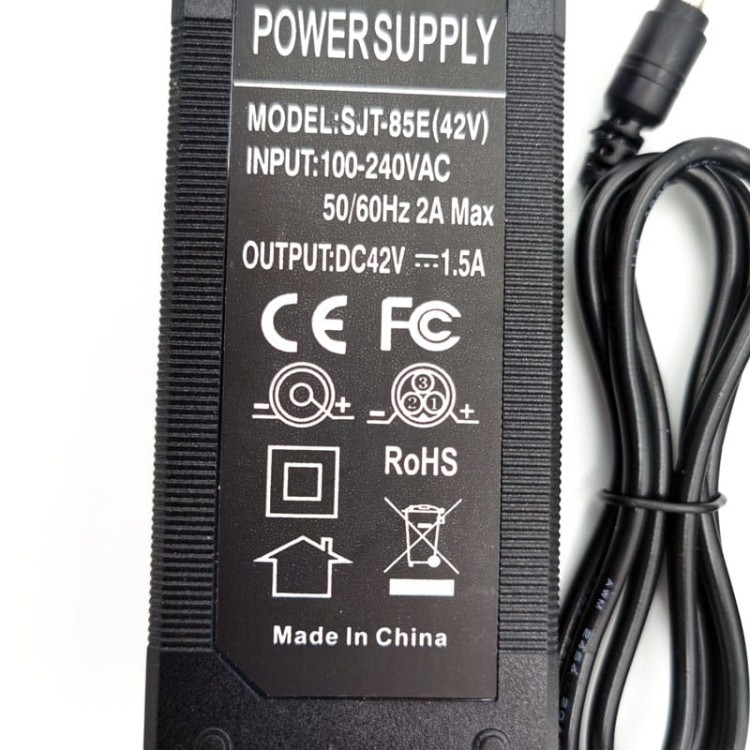 Uniwersalna ładowarka do hulajnogi elektrycznej 36V 2A