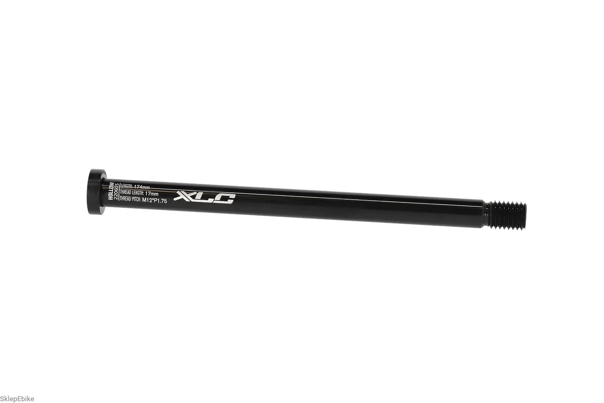 Oś przelotowa XLC  QR-H04 (M12x1,75/17mm, 148/174mm, 5,5mm)