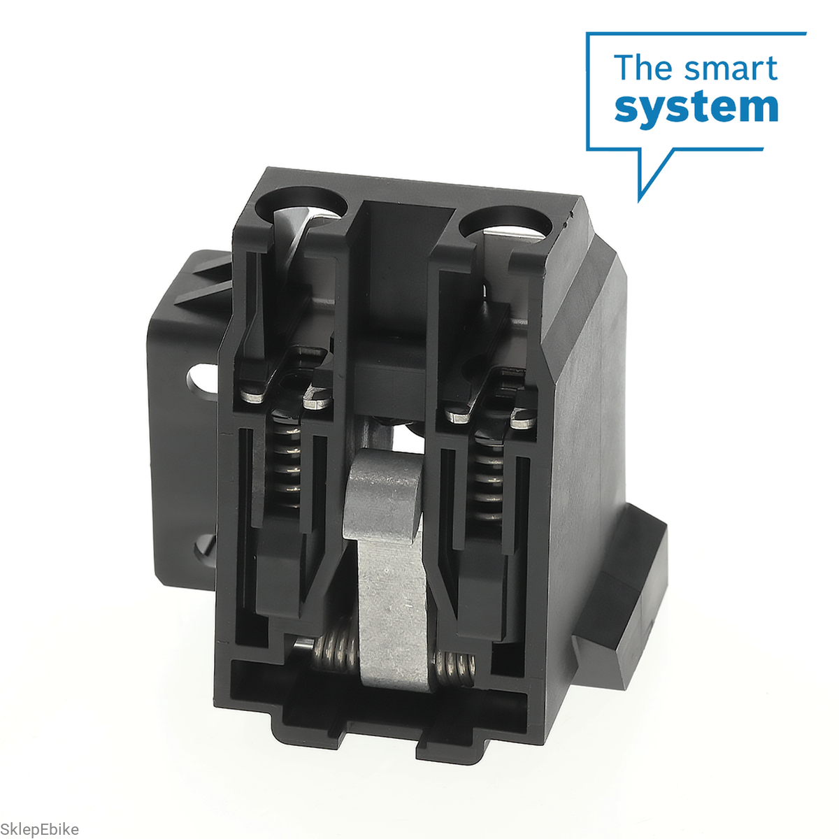 Uchwyt baterii PowerTube 600/800 (strona zamka, pionowy/poziomy)