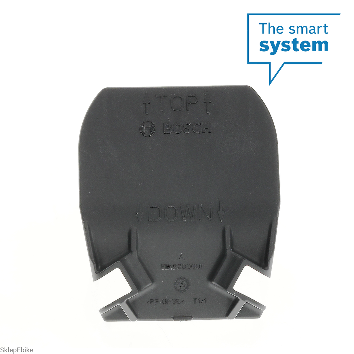 Uchwyt pokrywy po stronie przewodu, PowerTube 600/800 poziomy, demontaż odwrotny do góry, pivot
