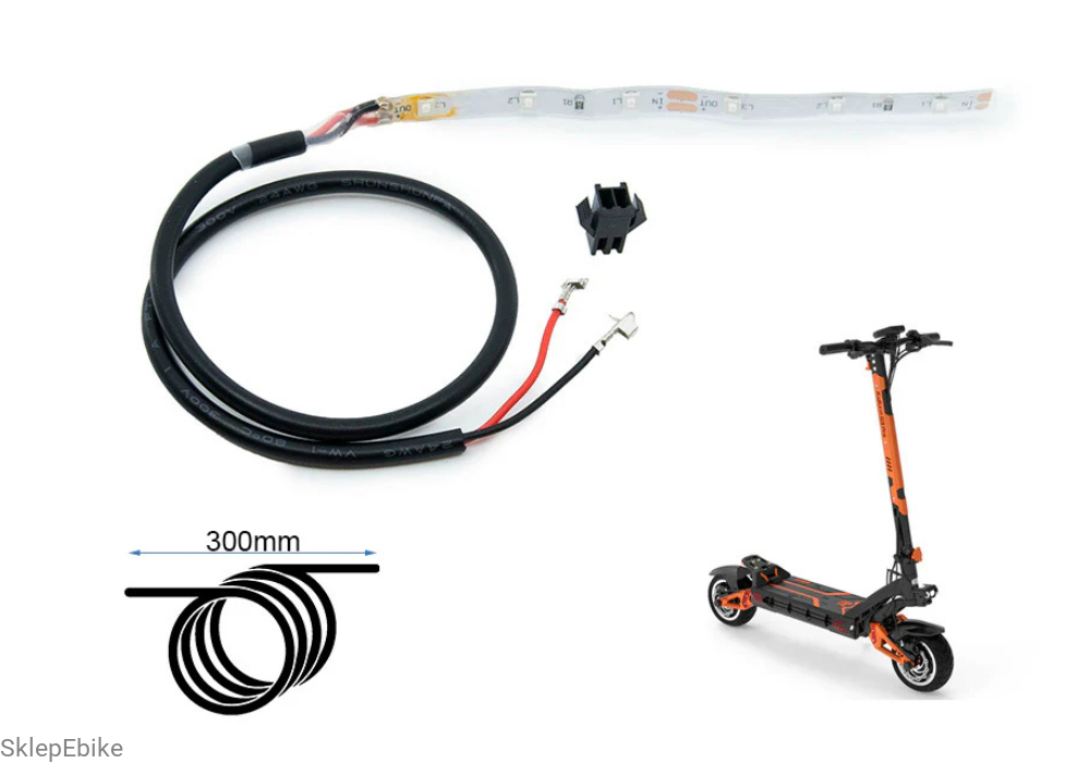 Czerwone światło stopu LED KuKirin G3 Pro [Kugoo]