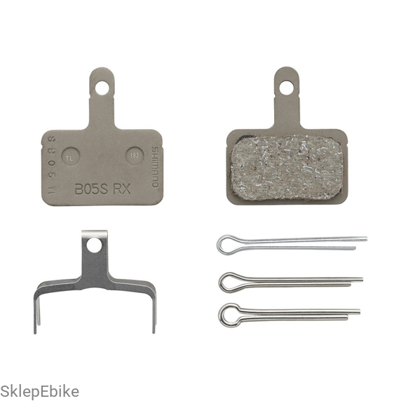 Klocki hamulcowe Shimano z okładziną żywiczną B05S-RX