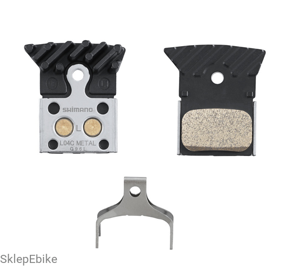 Klocki hamulcowe Shimano z okładziną metaliczną L04C-MF