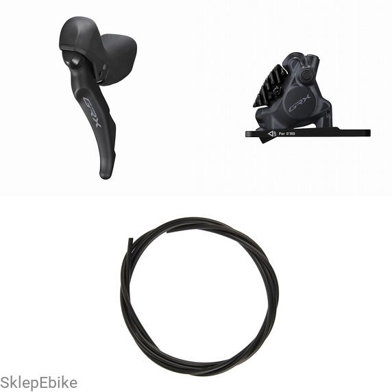 Shimano  GRX  Hamulec przedni (zestaw) BR‑RX410 KT / ST‑RX600 ST