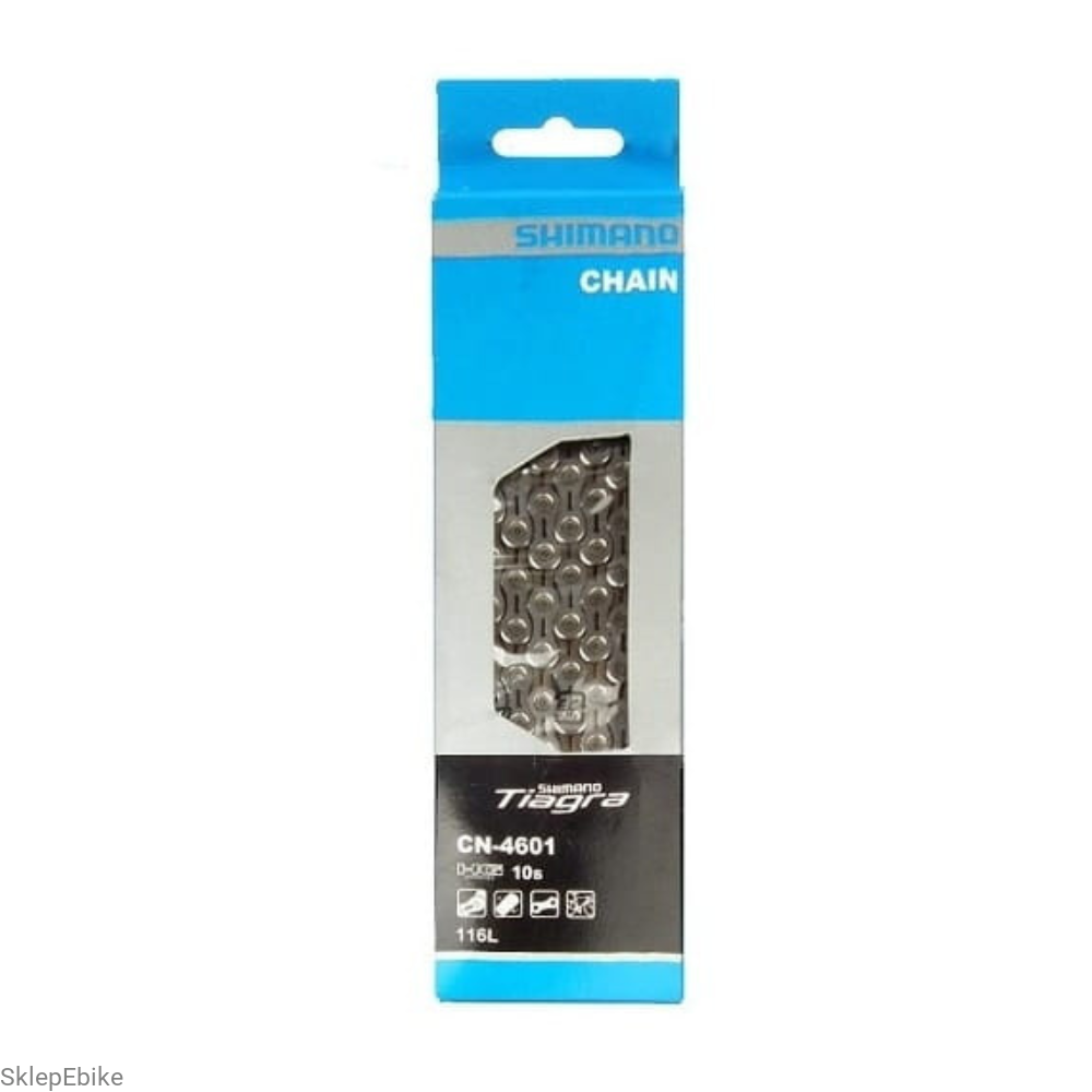 Łańcuch Shimano 10-rzędowy, 116 ogniw 