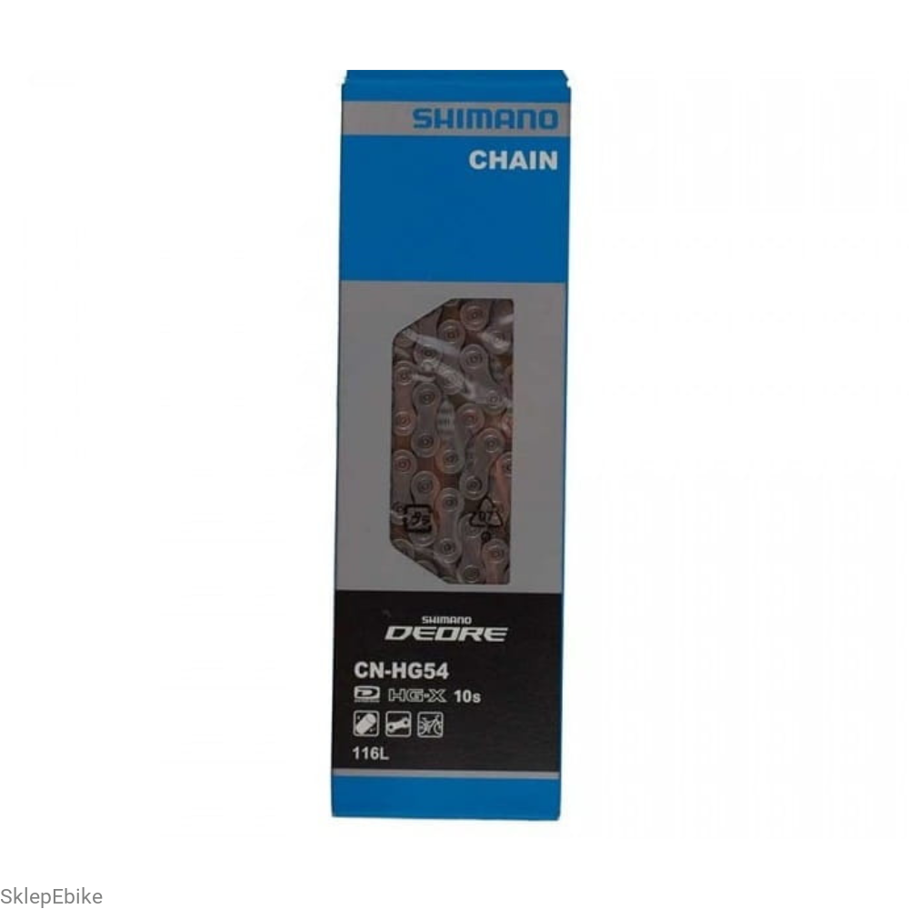 Łańcuch Shimano CN-HG54 (10-rzędowy, 116 ogniw)