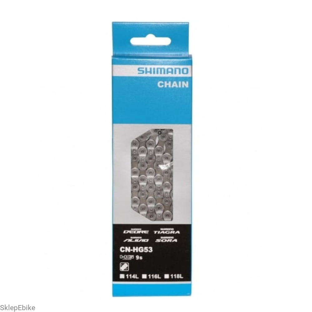Łańcuch Shimano CN-HG53  9-rzędowy, 114 ogniw