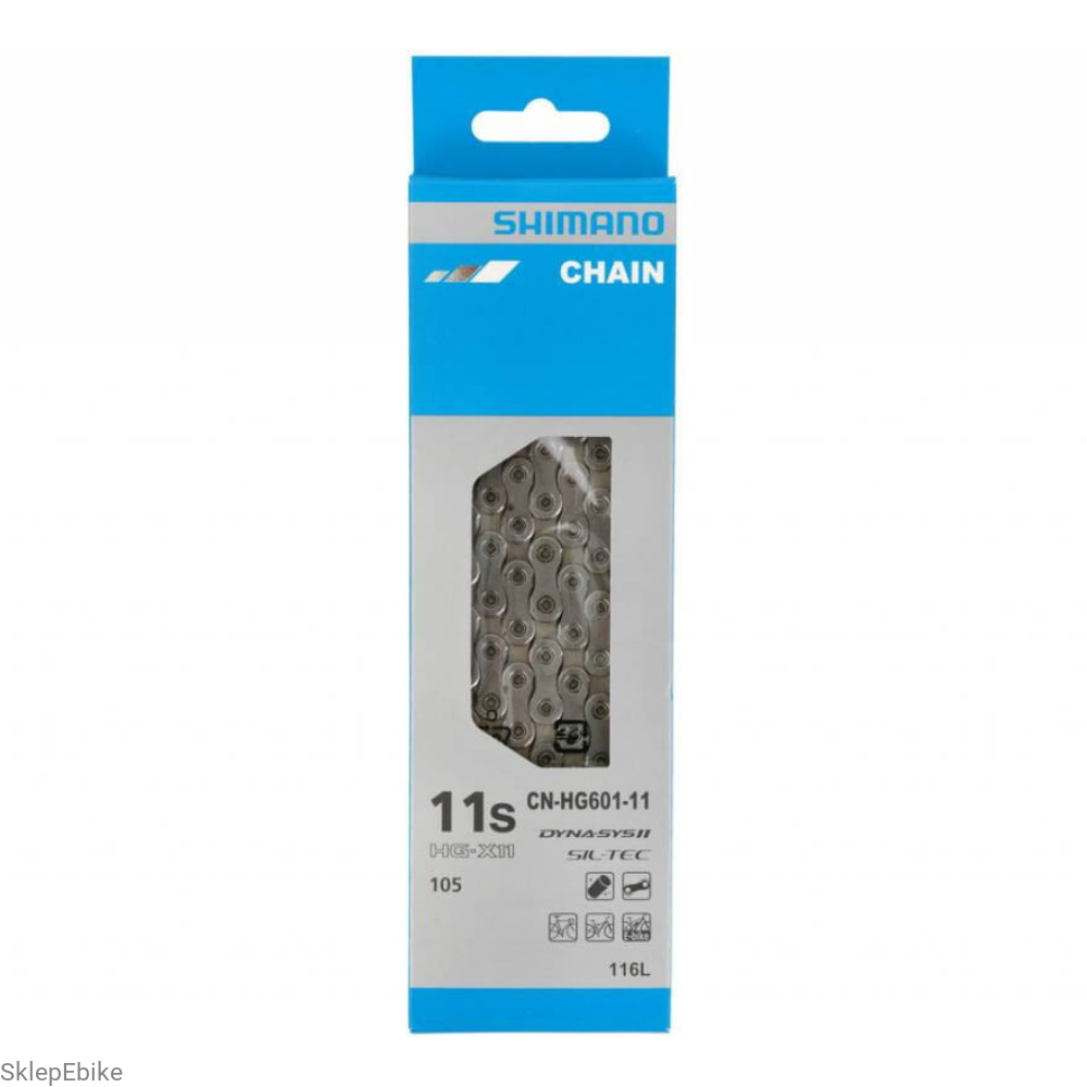 Łańcuch Shimano CN-HG601 - 11-rzędowy, 116 ogniw
