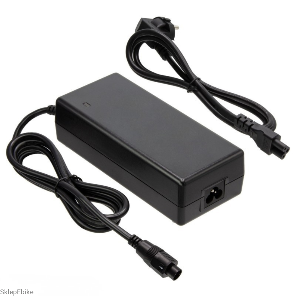 Ładowarka do roweru elektrycznego 36V  2A okrągły wtyk - FISCHER