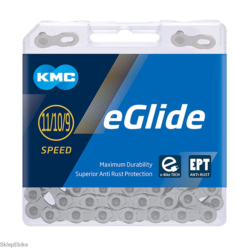 Łańcuch KMC eGlide EPT Cues 11-rzędowy, 132 ogniw