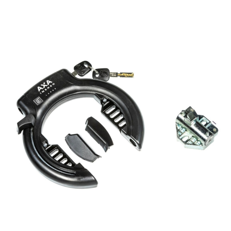 zamek z blokada axa imenso shimano steps na rame