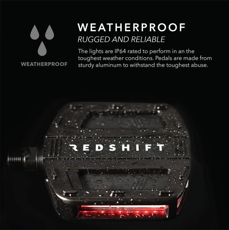 Pedały Redshift Arclight PRO podświetlane
