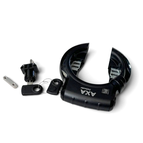 Zamek Axa + Blokada Defender - Bosch PowerTube (2,3,4 gen.)