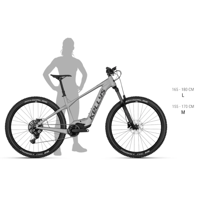Kellys Tayen RS10 P 29" 725Wh szary