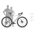 Rower elektryczny Kellys e-Soot 70 Ivory White