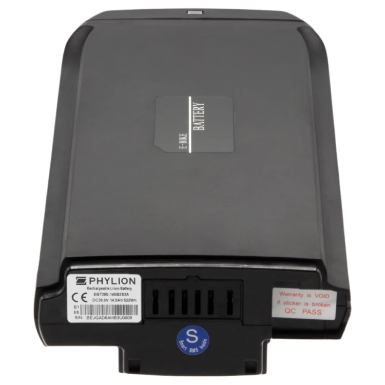 Bateria Fischer Joycube SF-03 CAN BUS 36V 14.5Ah EBT360-145