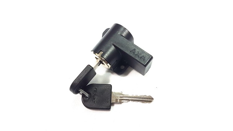 zamek axa shimano steps na bagaznik