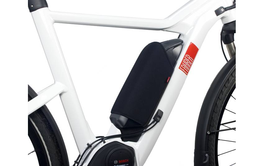 Pokrowiec na baterię w rowerze elektrycznym